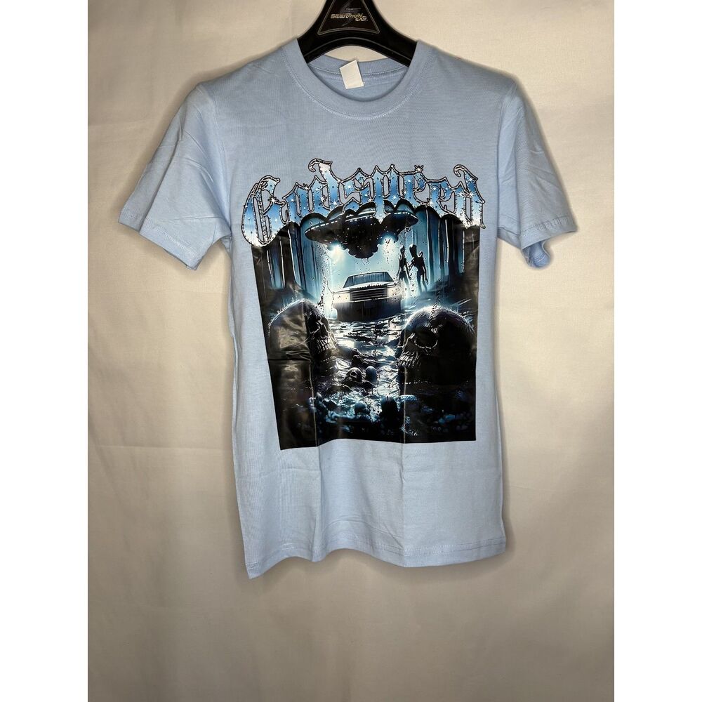 Godspeed Tee Light Blue Small